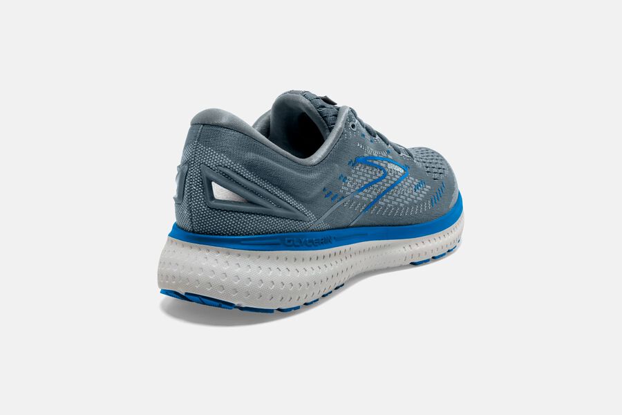 Brooks Glycerin 19 Road Löparskor Herr - Grå/Blå - 5046-BKSCY